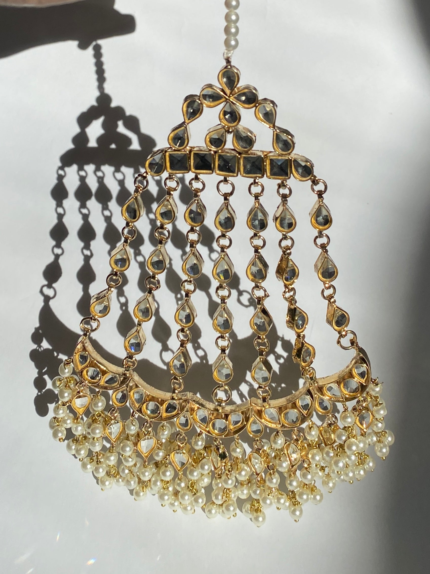 Kundan Jhoomer | Traditional Pakistani Hair Accessories
