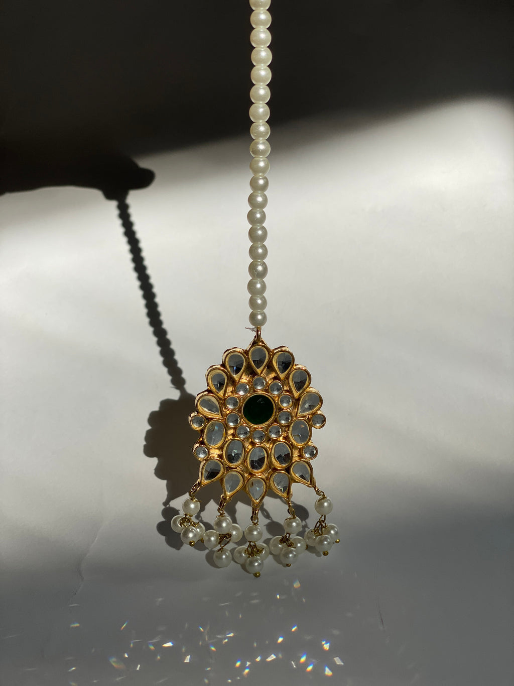 Rangrez Kundan Bindiya | Traditional Pakistani Hair Accessories