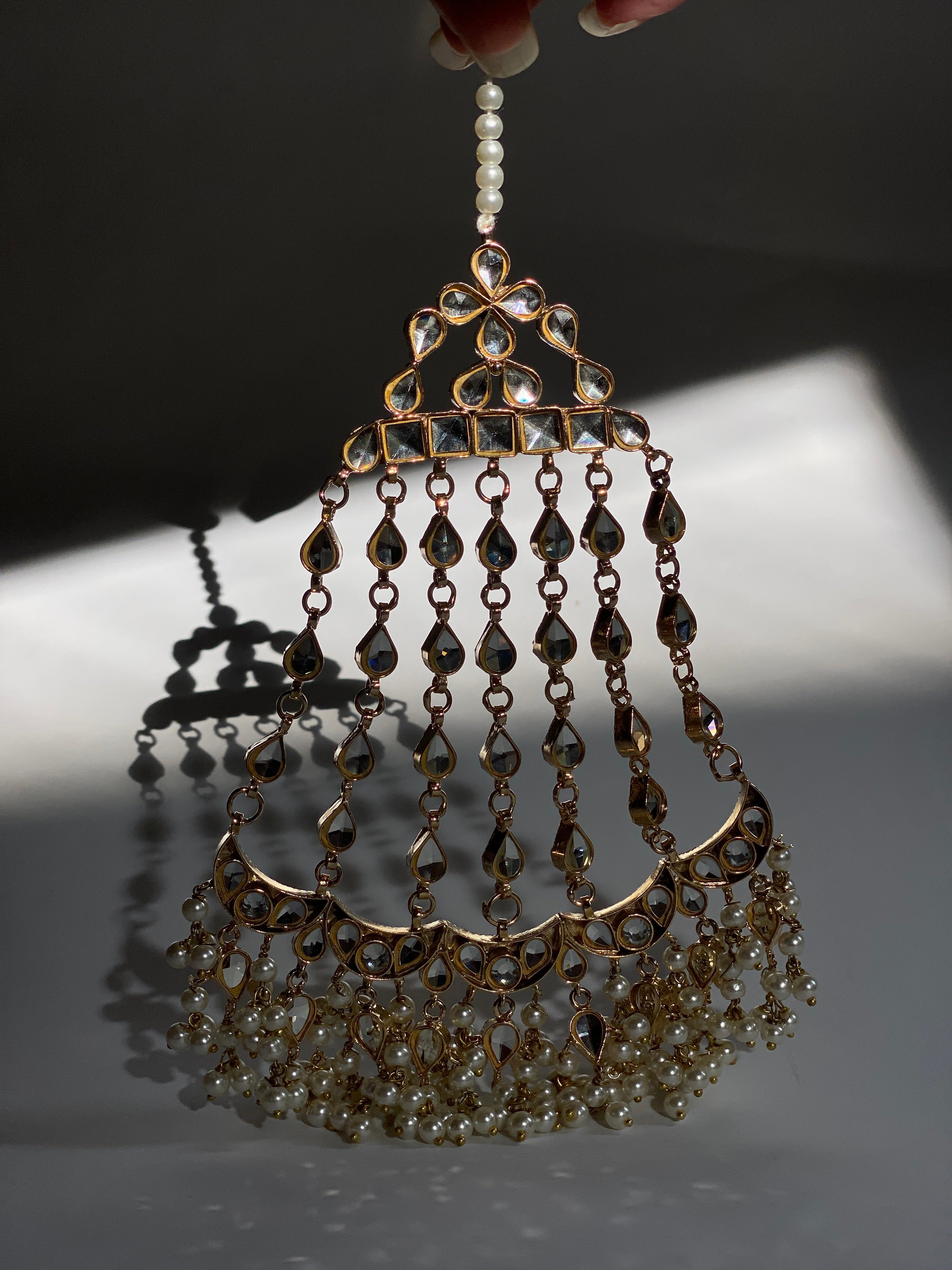 Kundan Jhoomer | Traditional Pakistani Hair Accessories