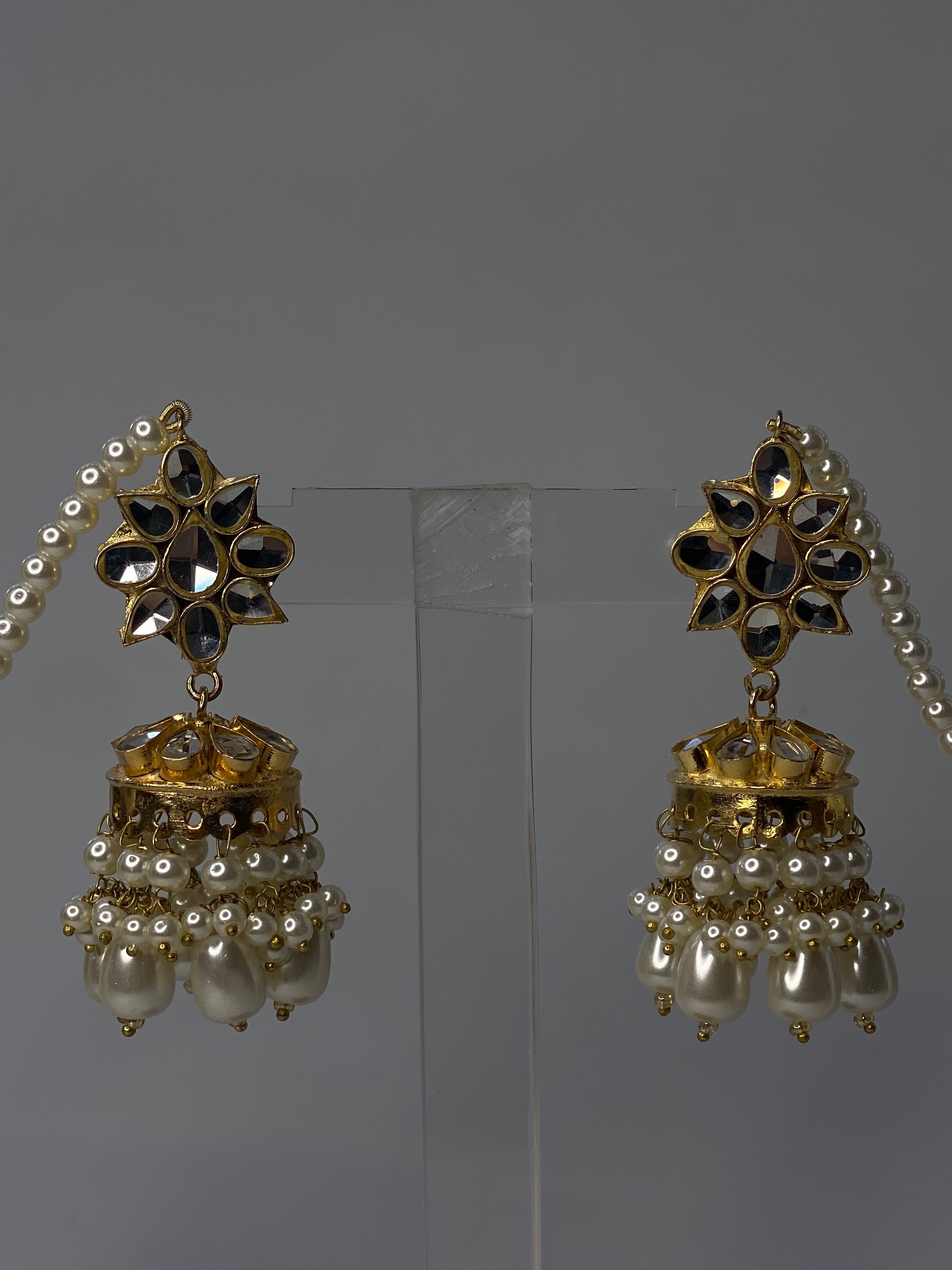 Anarkali Kundan Jhumky