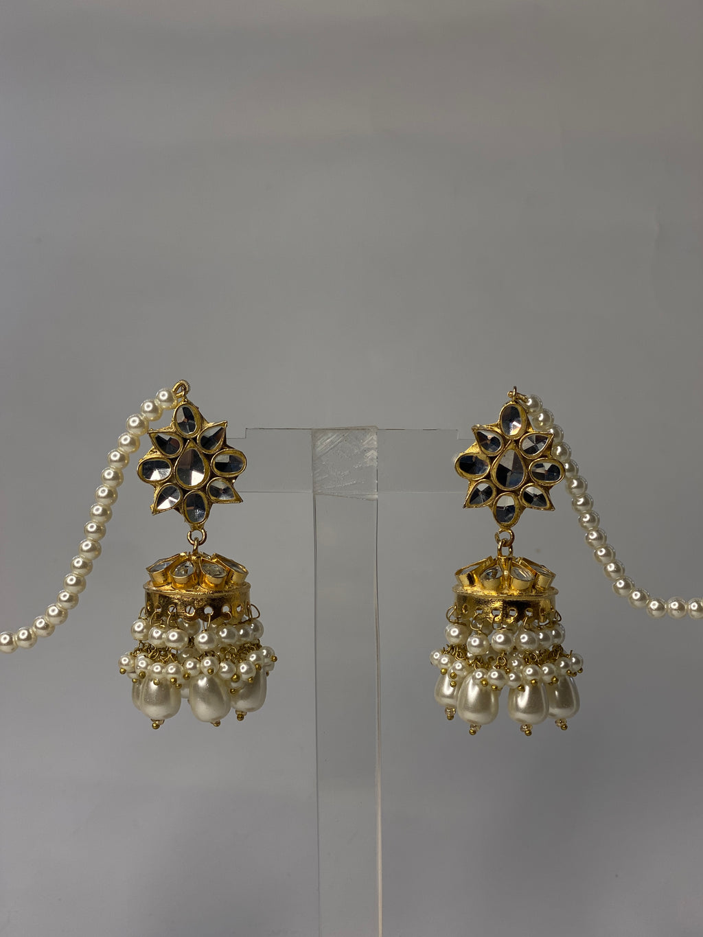 Anarkali Kundan Jhumky