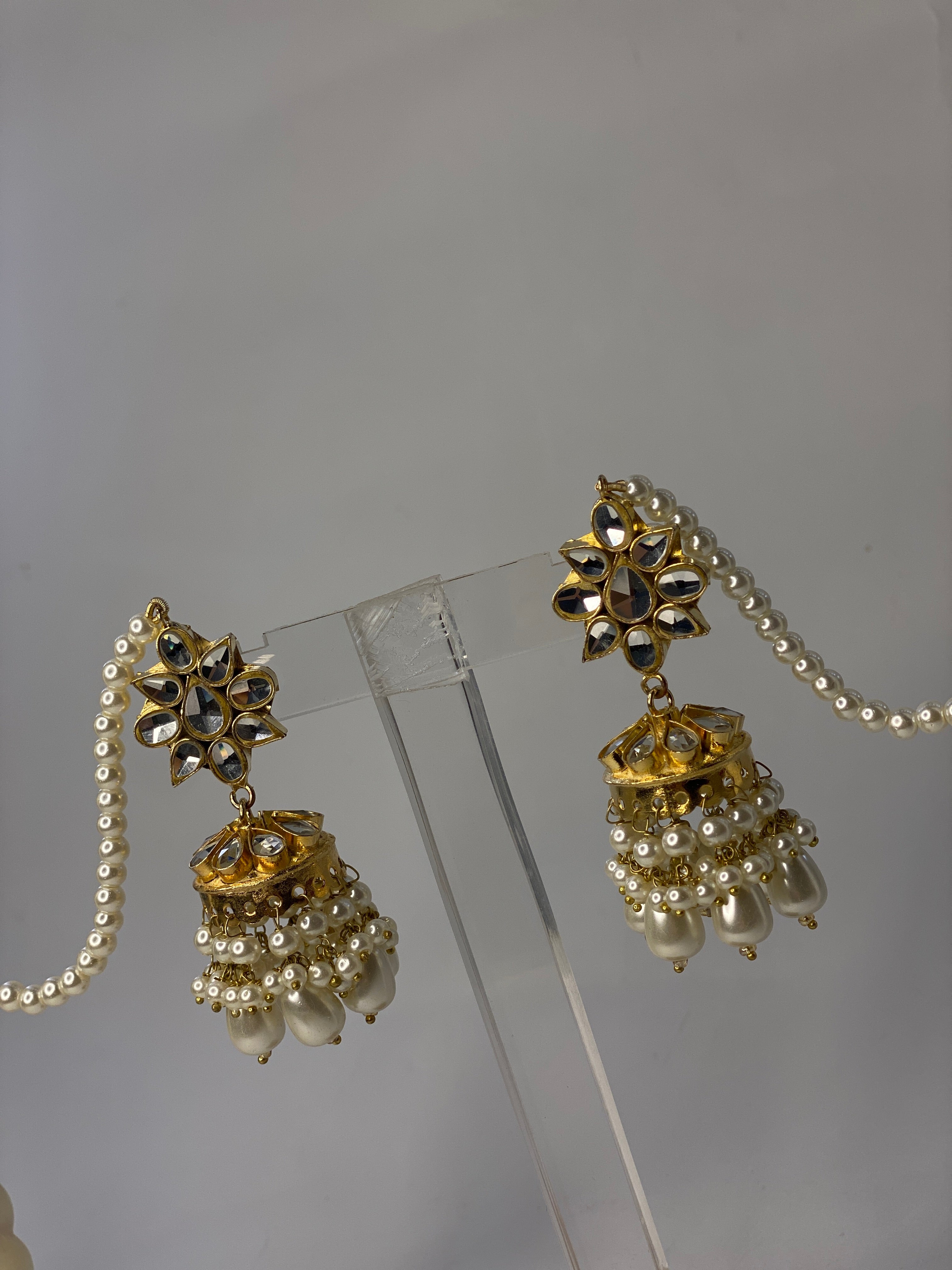 Anarkali Kundan Jhumky