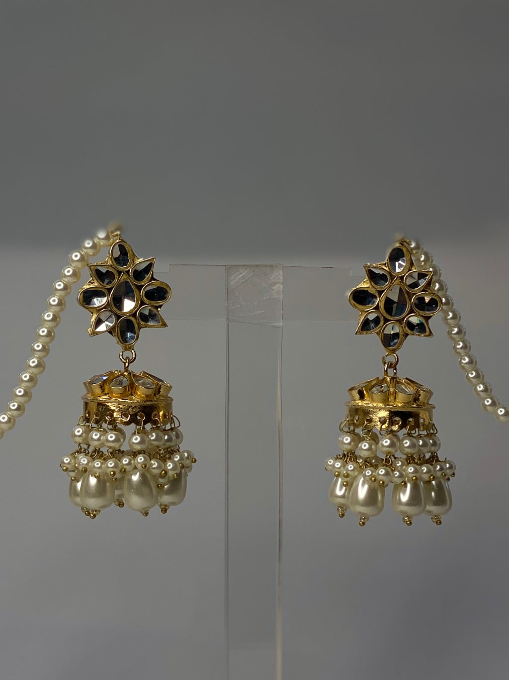 Anarkali Kundan Jhumky