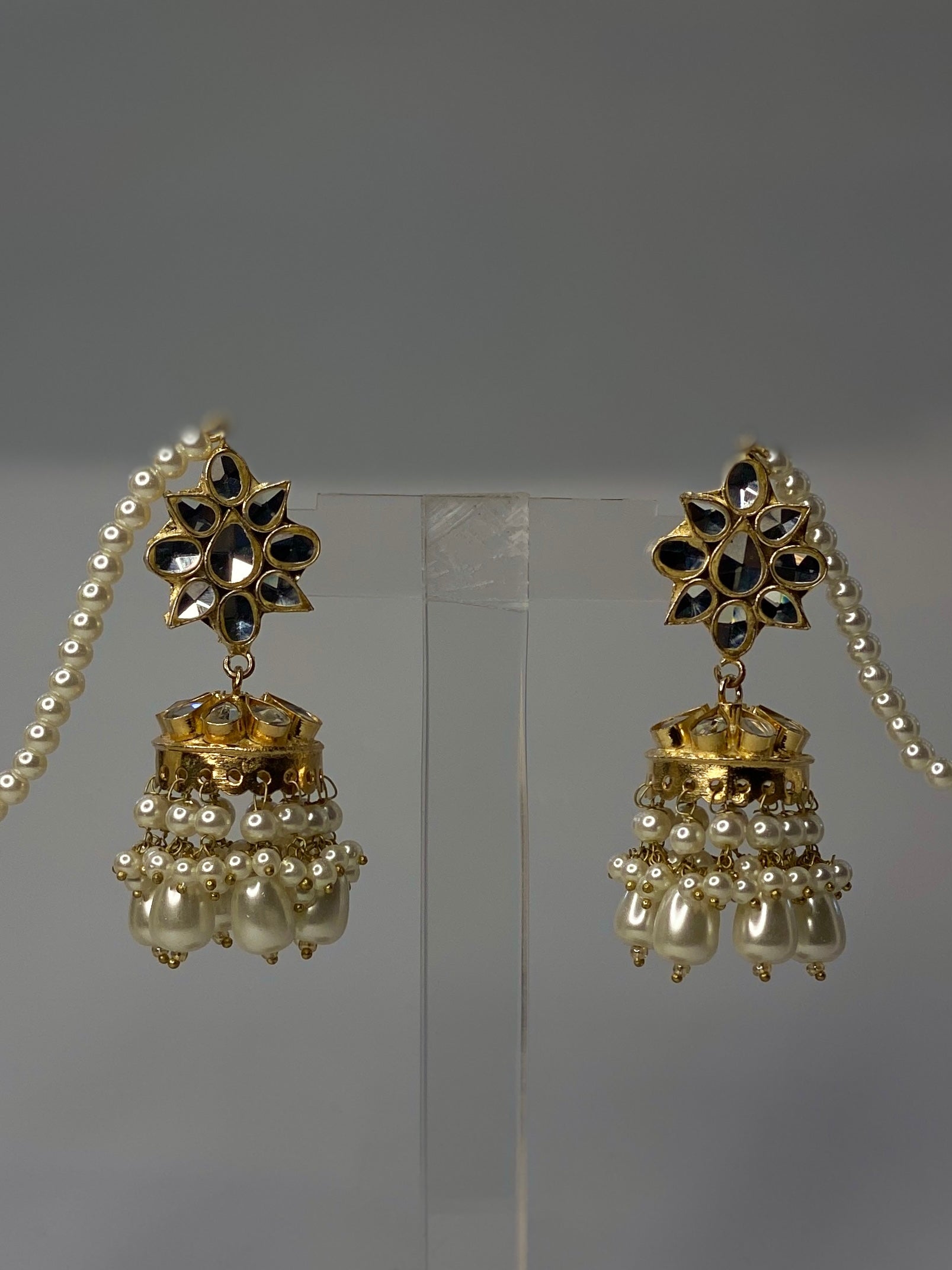 Anarkali Kundan Jhumky