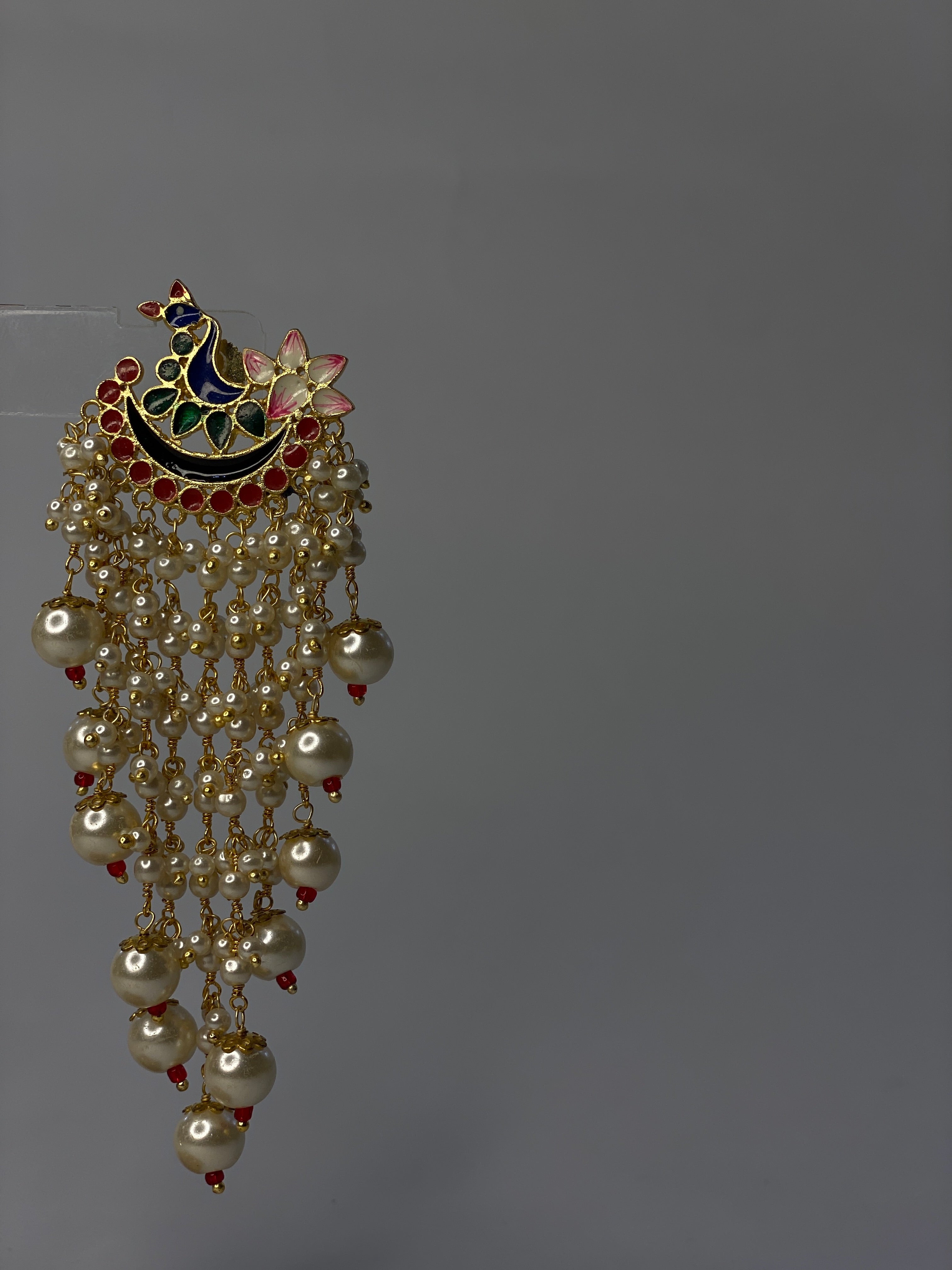 Moor Kundan Jhumky