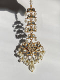 Sheesh Mahal Kundan Bindiya | Traditional Pakistani Hair Accessories