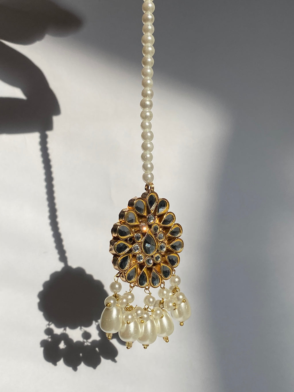 Rani Kundan Bindiya | Traditional Pakistani Hair Accessories
