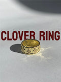 Golden Clover Ring