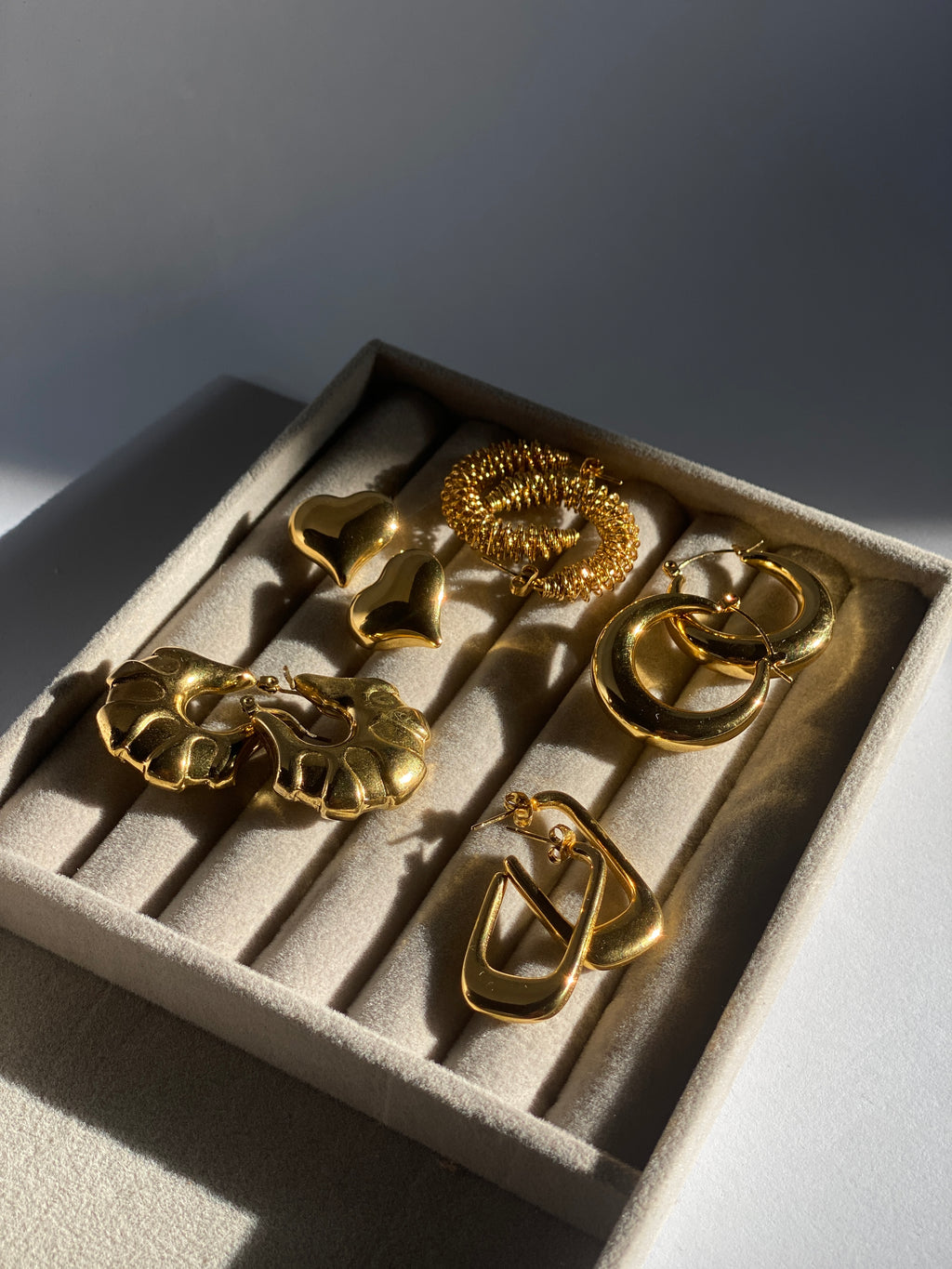 Twisted Spring Hoops