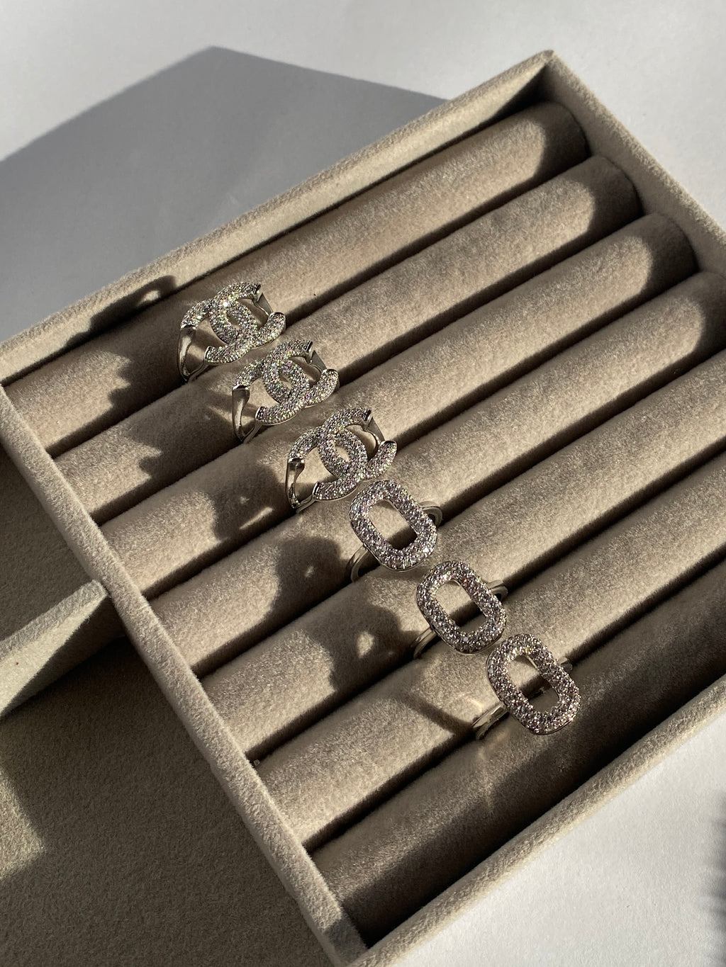 Silver Chanel Style Ring