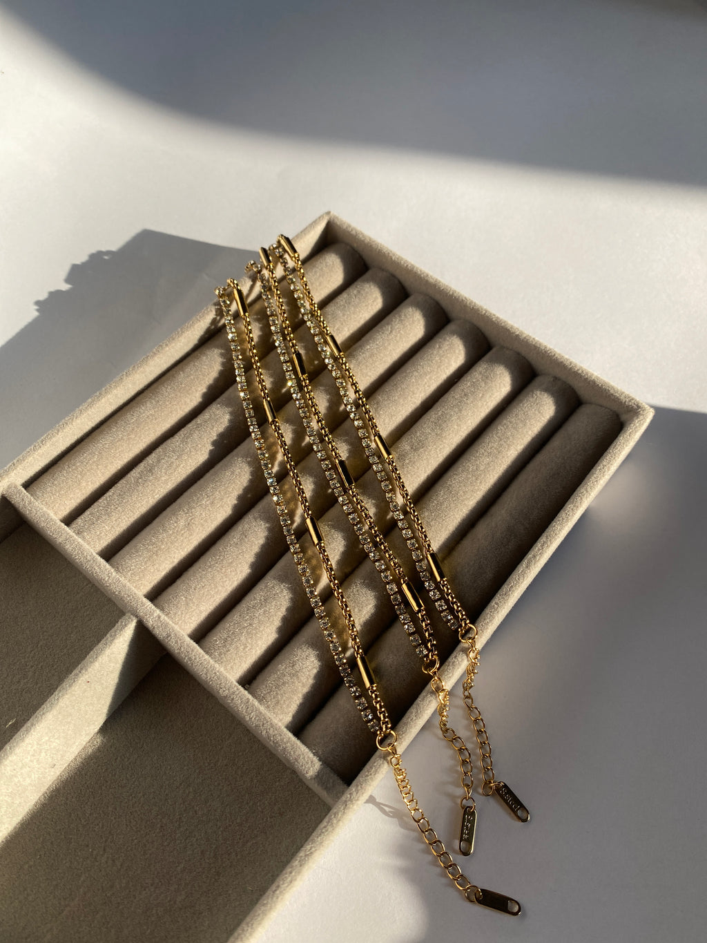 Two Tier Tennis Bracelet