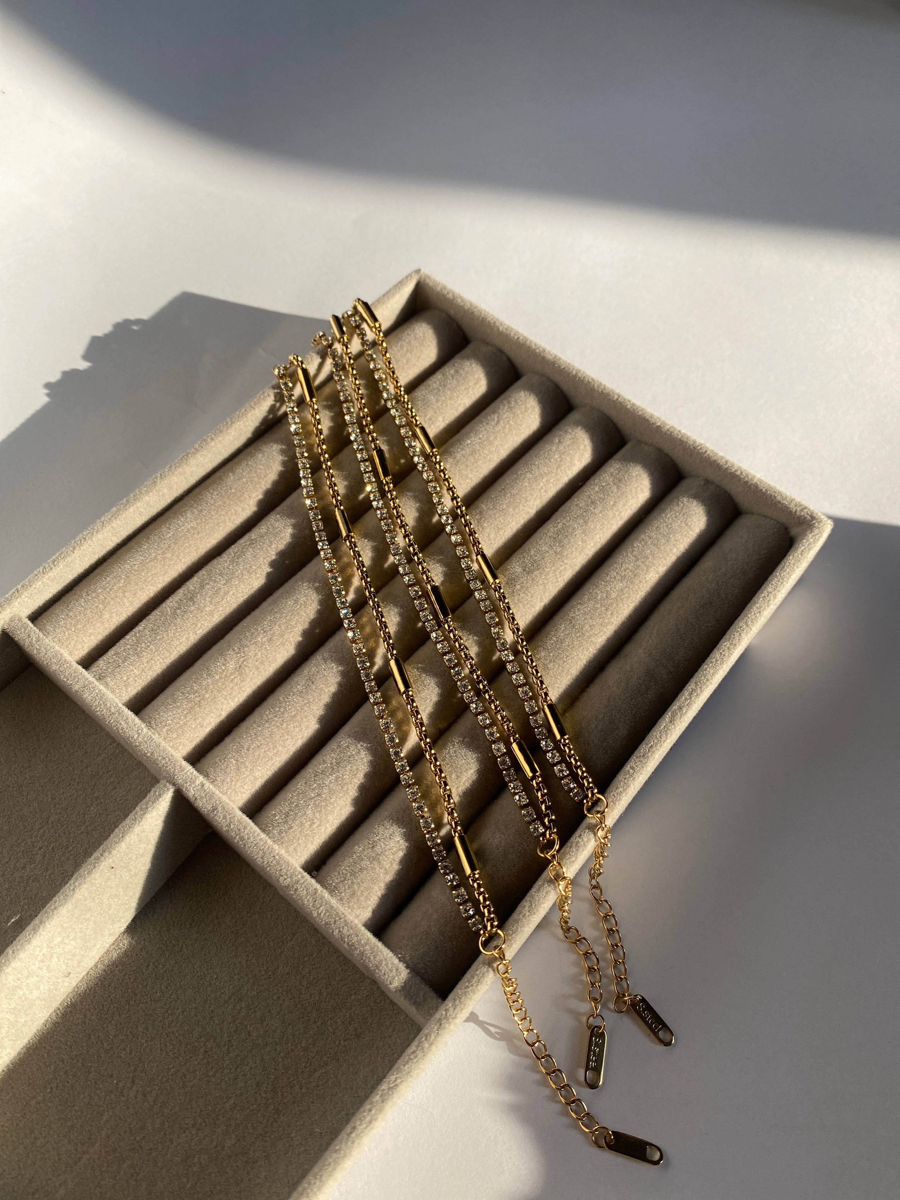 Two Tier Tennis Bracelet