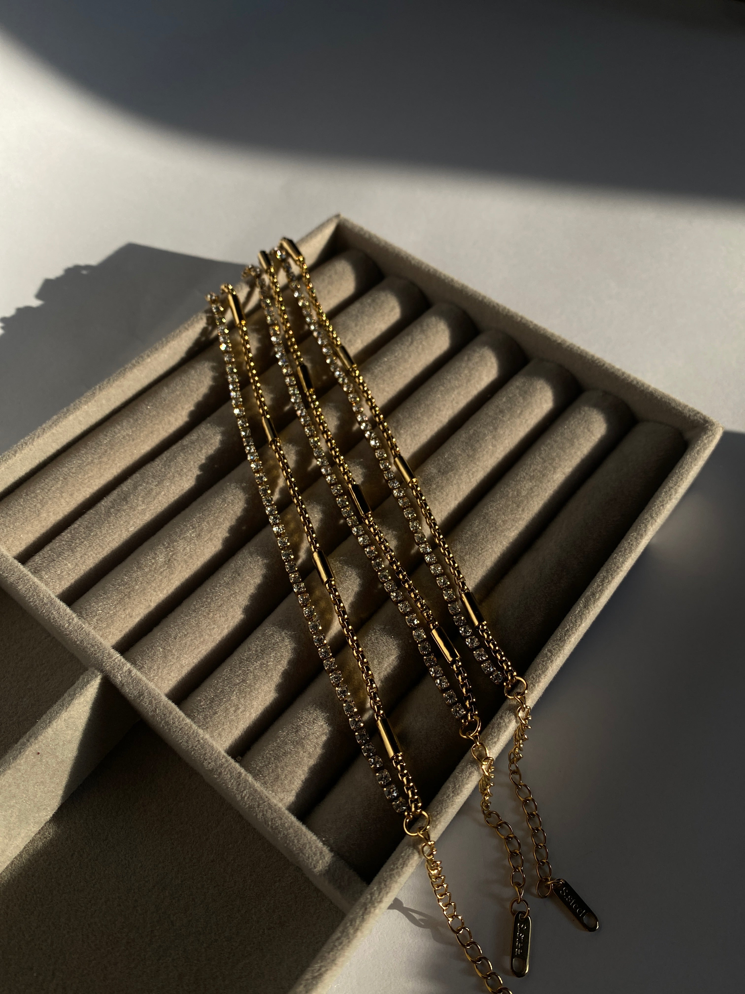 Two Tier Tennis Bracelet