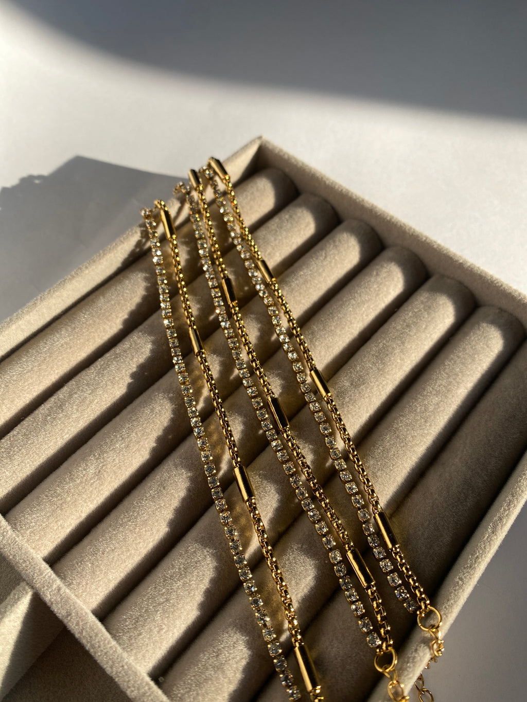 Two Tier Tennis Bracelet