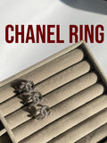 Silver Chanel Style Ring